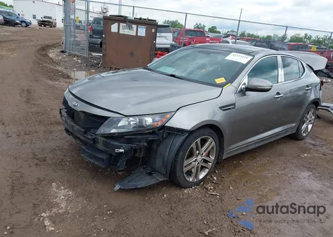 2013 Kia Optima Sx из США, поврежденный, VIN 5XXGR4A65DG120332